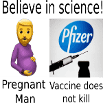 Believe in science 'Joke'